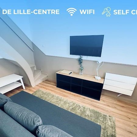 Nouveau! Centre Lille T3 Avec Wifi, Tv, Netflix Exteriör bild